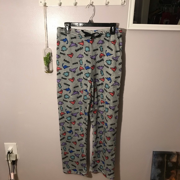 Sleepwear | Fuzzy Dino Pj Pants | Poshmark
